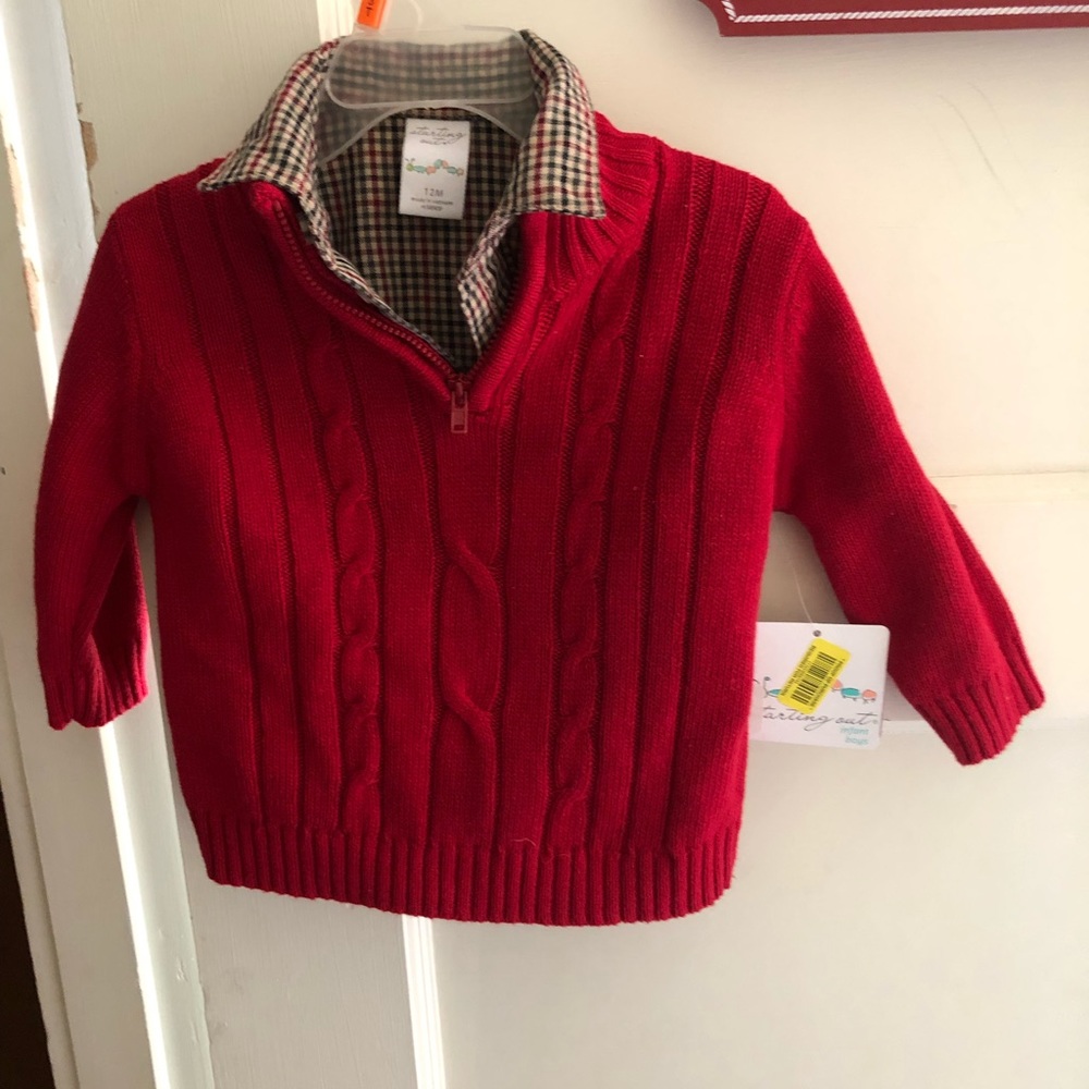 Starting Out Sweater and Dress Shirt Set